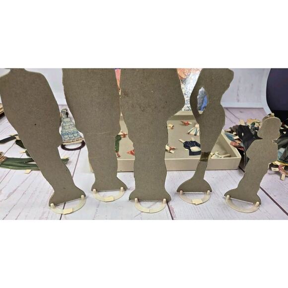 2 ORIGINAL Whitman Paper Doll Sets VTG -1950's BRIDAL PARTY & 1952 DORIS DAY - Picture 6 of 16